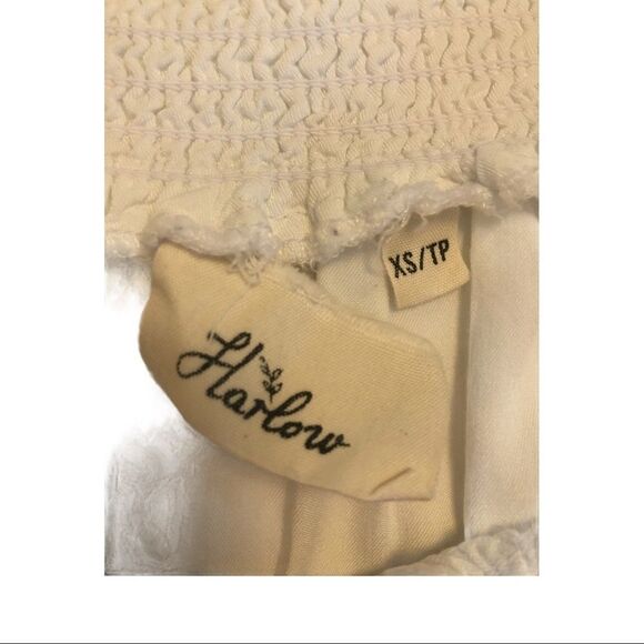 𝅺harlow Lace up off shoulder blouse - Picture 5 of 10